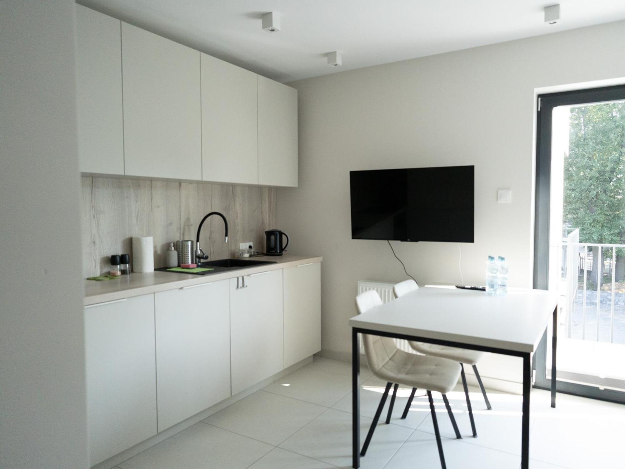 Apartmán Brzeska 22 Lodž Pokoj fotografie